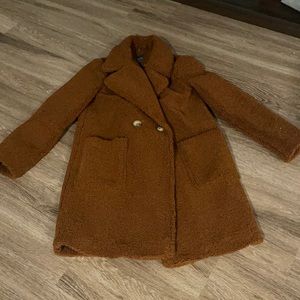 teddy bear coat primark